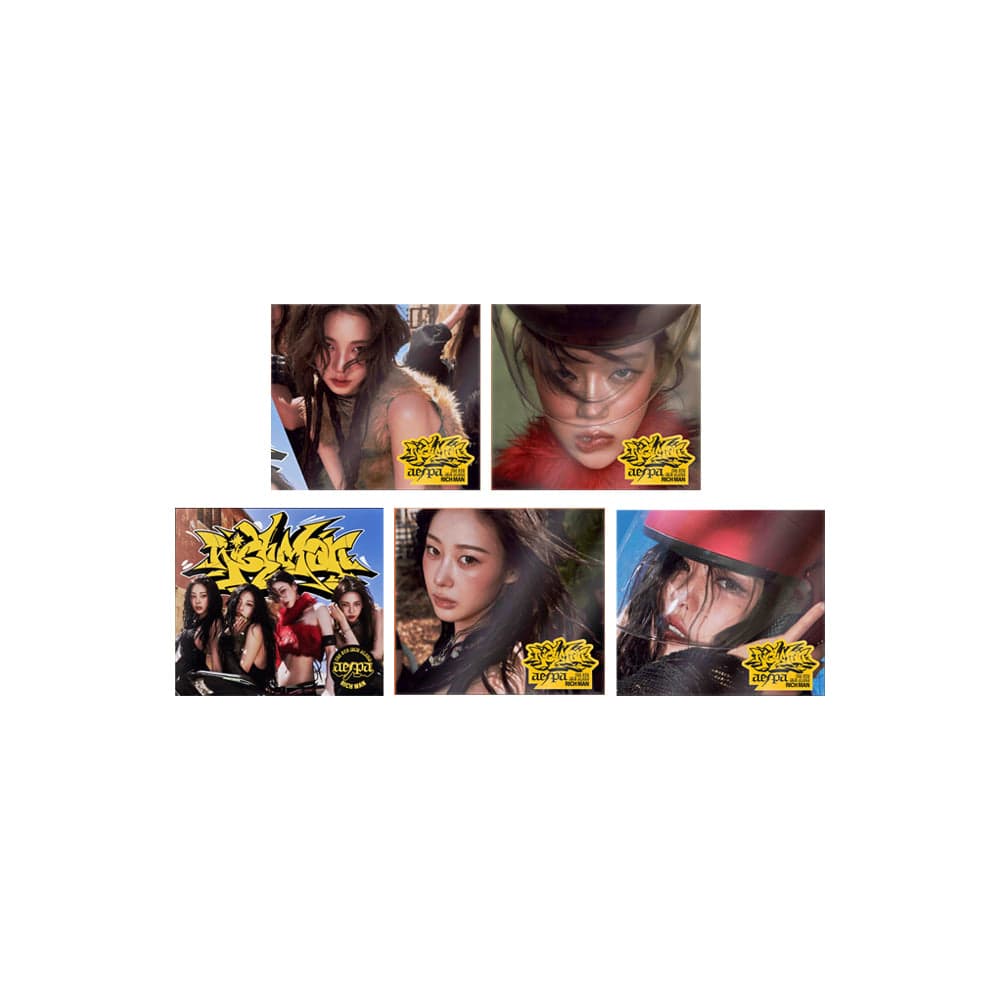 aespa - 6th Mini Album Rich Man (BURST Ver.)