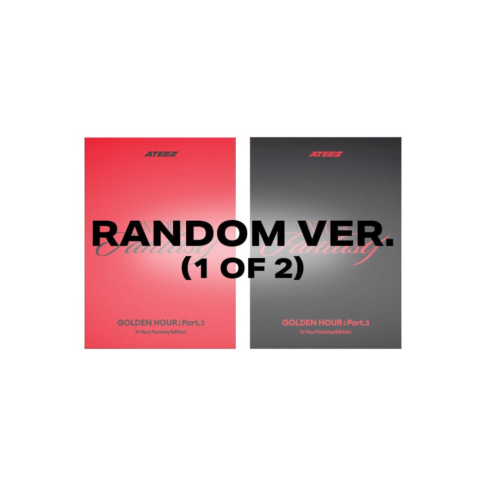 ATEEZ ALBUM 1Random ATEEZ - 12th ミニアルバム GOLDEN HOUR Part 3 In Your Fantasy Edition (POCAALBUM VER.)
