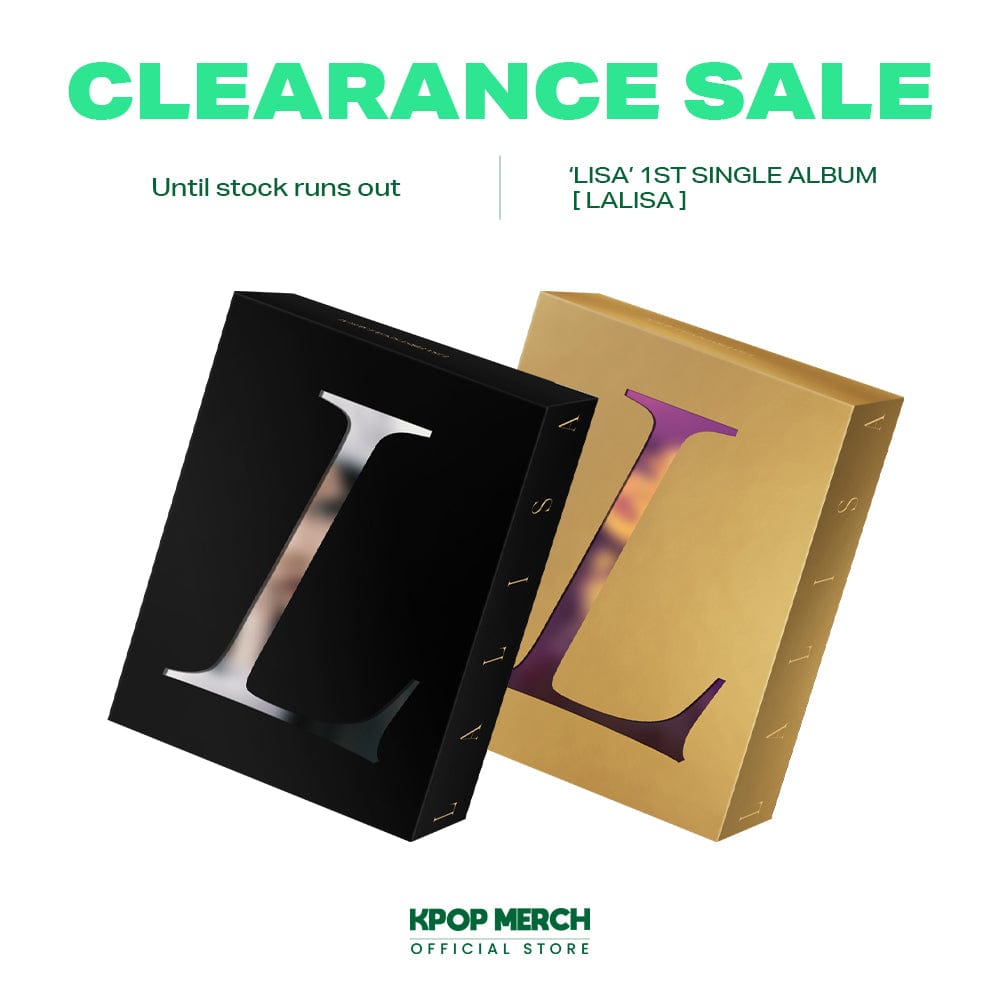 BLACKPINK ALBUM LISA - LALISA 1st Single Album