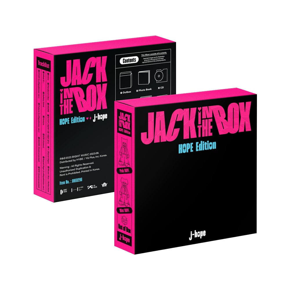 BTS ALBUM j-hope - JACK IN THE BOX (HOPE Edition)
