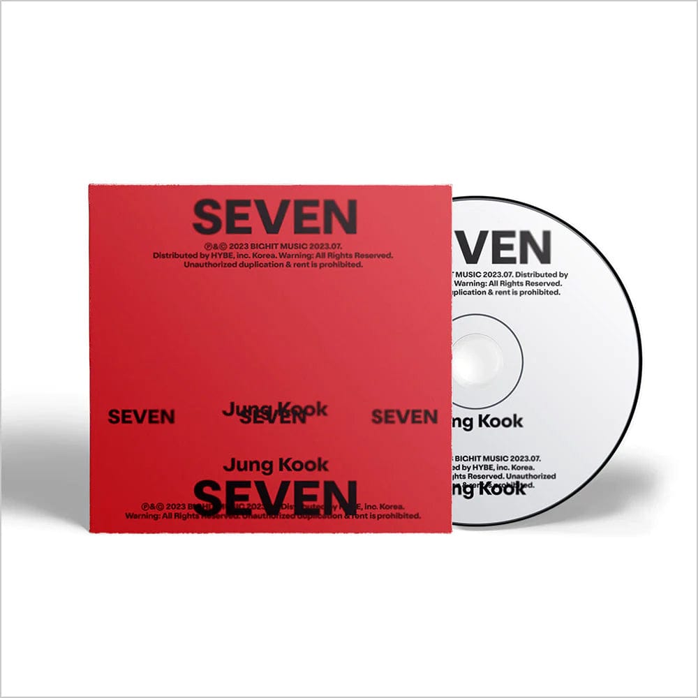 Jung Kook BTS - Seven (feat. Latto) シングル CD (US)