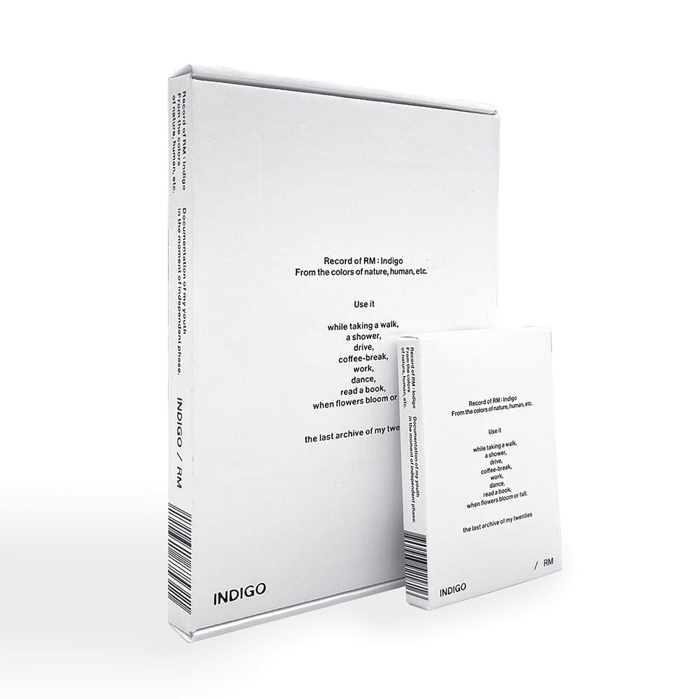 BTS ALBUM Set (All 2 versions) RM - Indigo