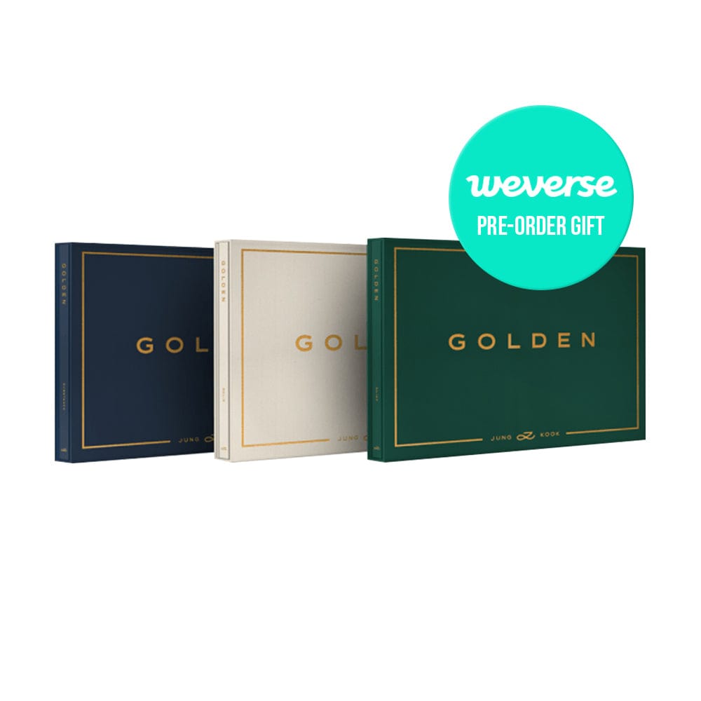 3種から選択可能】(+Weverse 特典) BTS JUNG KOOK - GOLDEN