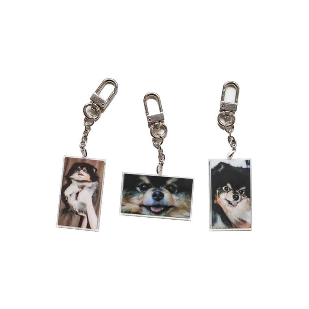 V (BTS) - LAYOVER KEYRING SET 710 TAN