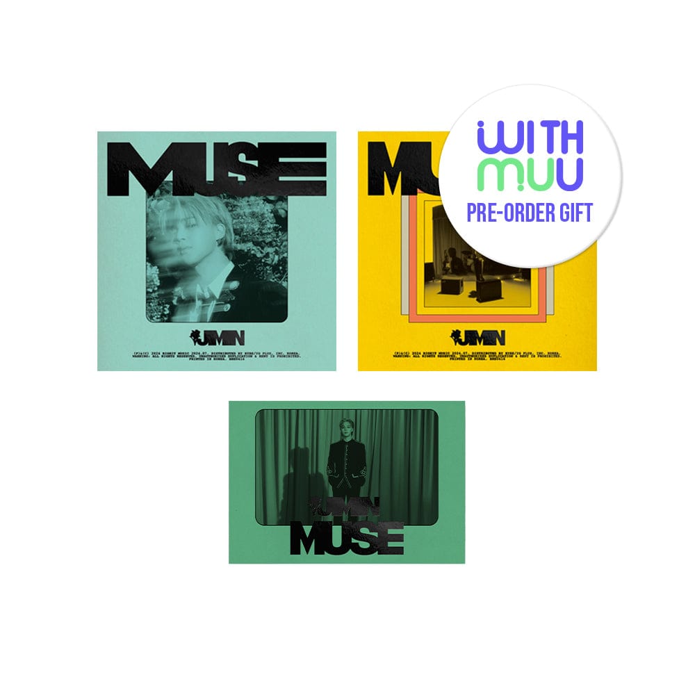 BTS ALBUM WITHMUU特典付き ALBUMS (SET) + WEVERSE ALBUM Jimin - MUSE フルセット