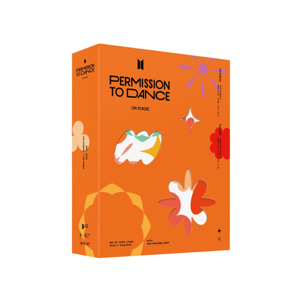 BTS DVD / BLU-RAY BTS - PERMISSION TO DANCE ON STAGE in THE US