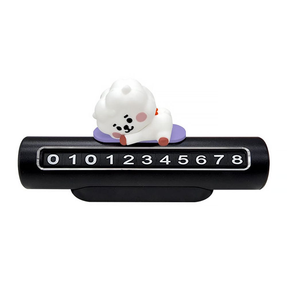 BTS MD / GOODS BTS - BT21 Baby Figure Phone Number Plate for Vehicles LINE FRIENDS