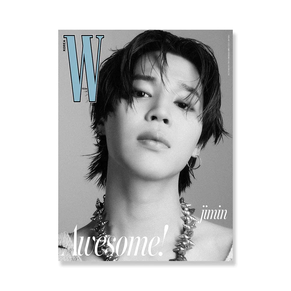 BTS MD / GOODS Jimin - W Korea Magazine Cover Jimin (Feb 2023)