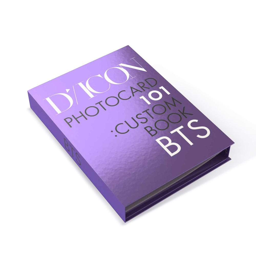 BTS - D'/ICON PHOTOCARD 101 : カスタムブック