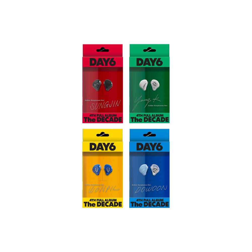 DAY6 - 4th フルアルバム The DECADE (In-Ear Earphones ver.)
