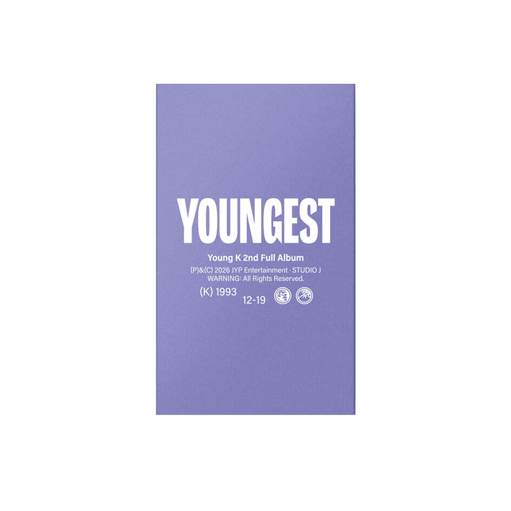 DAY6 ALBUM DAY6 ヨンケイ YOUNG K - YOUNGEST (PLATFORM ALBUM FANS VER.)
