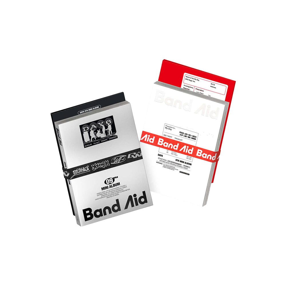 DAY6 - 9th Mini Album BAND AID (Photobook Ver)