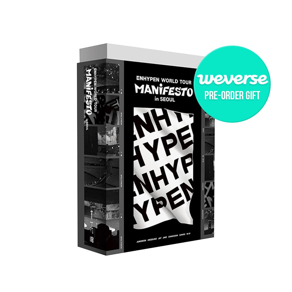 ENHYPEN DVD / BLU-RAY Digital Code / + Weverse特典付き ENHYPEN - WORLD TOUR MANIFESTO in SEOUL