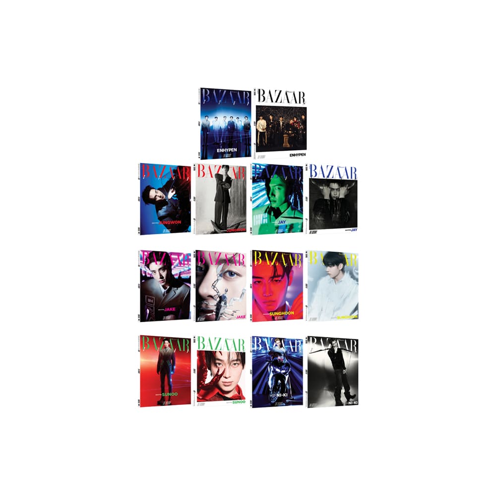 ENHYPEN Magazines 【和訳付き】ENHYPEN - HARPER'S BAZAAR Star : The Cosmic Magazine (2026年 7月号)