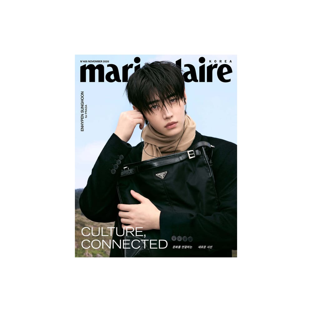 ENHYPEN Magazines F JUNGWON 【和訳付き】ENHYPEN - 雑誌 MarieClaire (2026年 11月号)