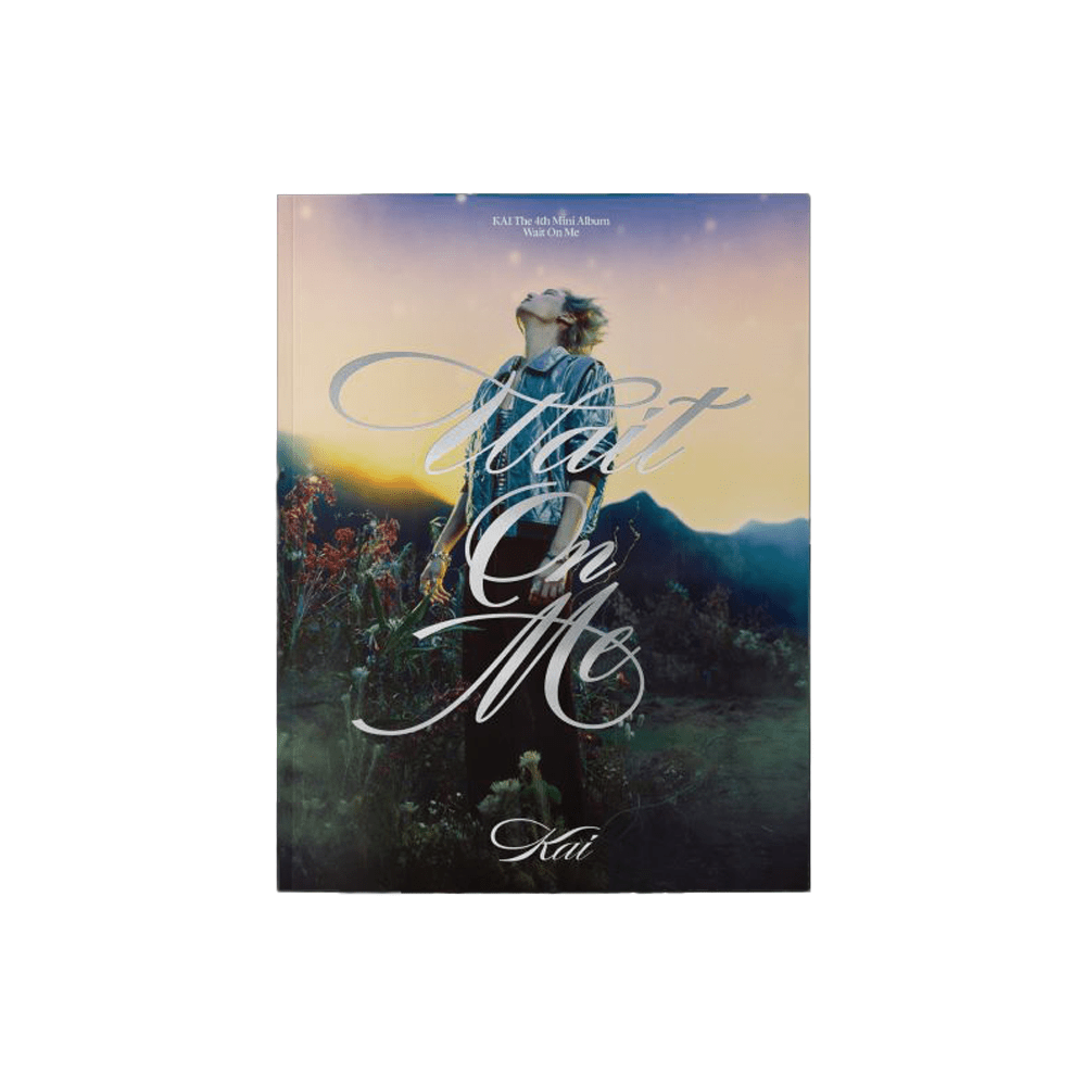 EXO ALBUM Driver Ver KAI - WAIT ON ME (Photo Book Ver.)