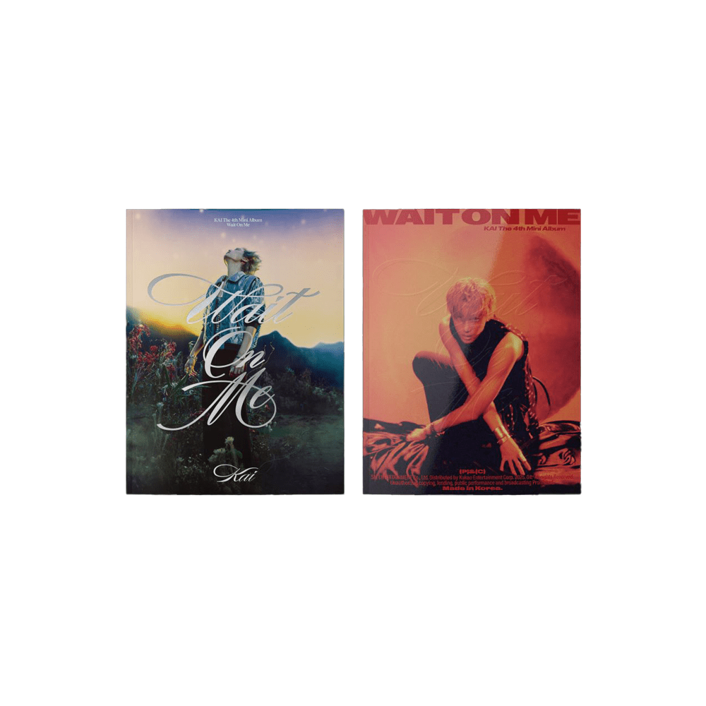 EXO ALBUM SET KAI - WAIT ON ME (Photo Book Ver.)