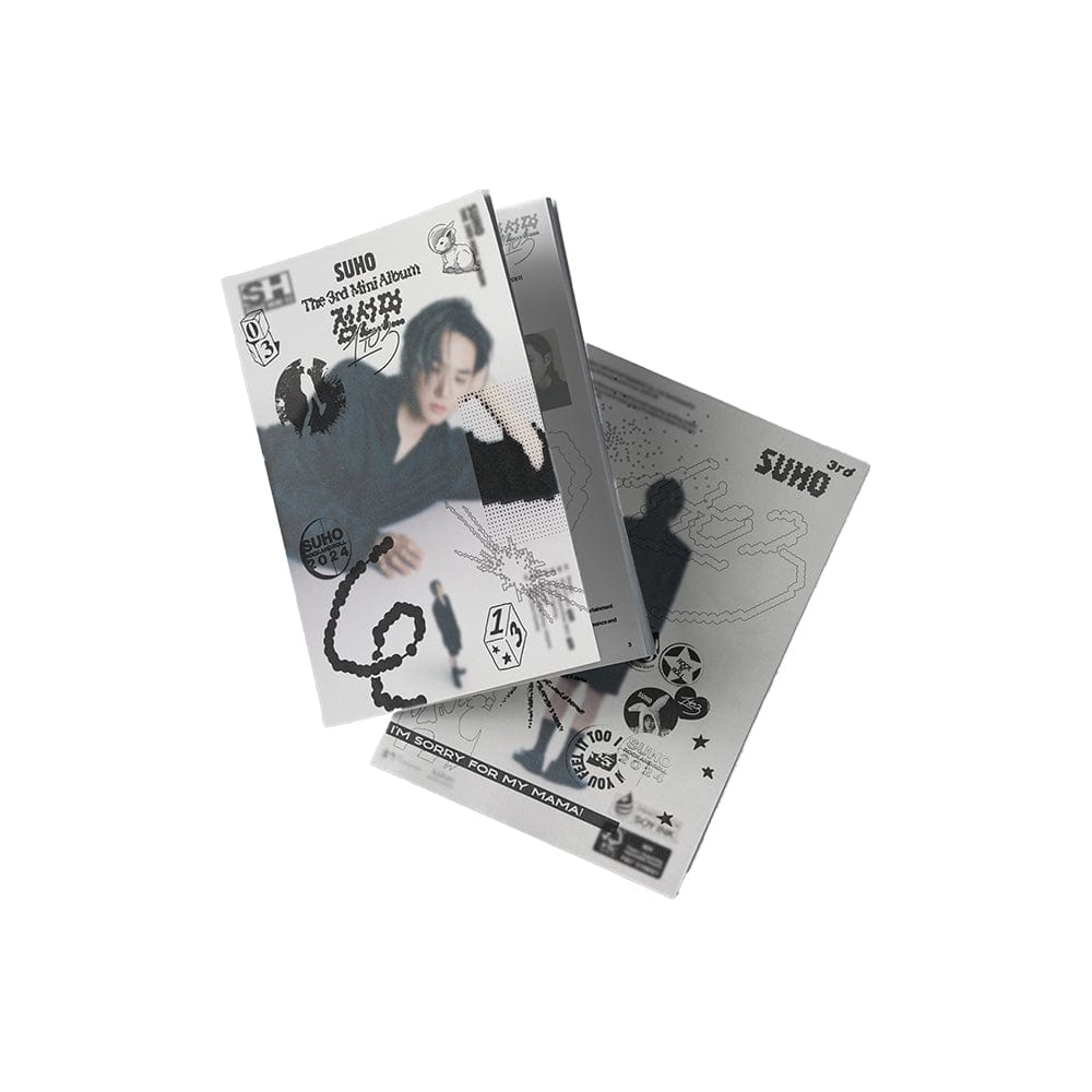 EXO ALBUM SUHO スホ - 3rd ミニアルバム 1 TO 3 ! Ver.