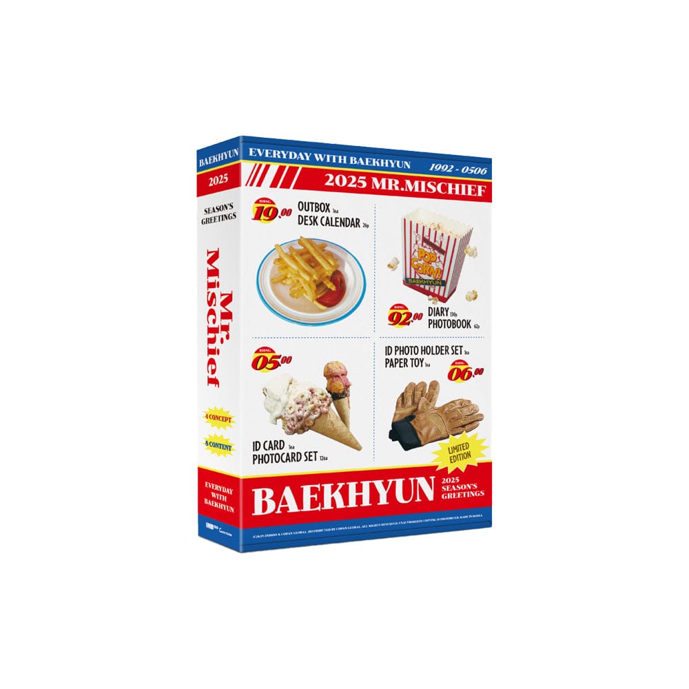 BAEKHYUN ベッキョン- 2025 シーズングリーティング [MR. MISCHIEF]