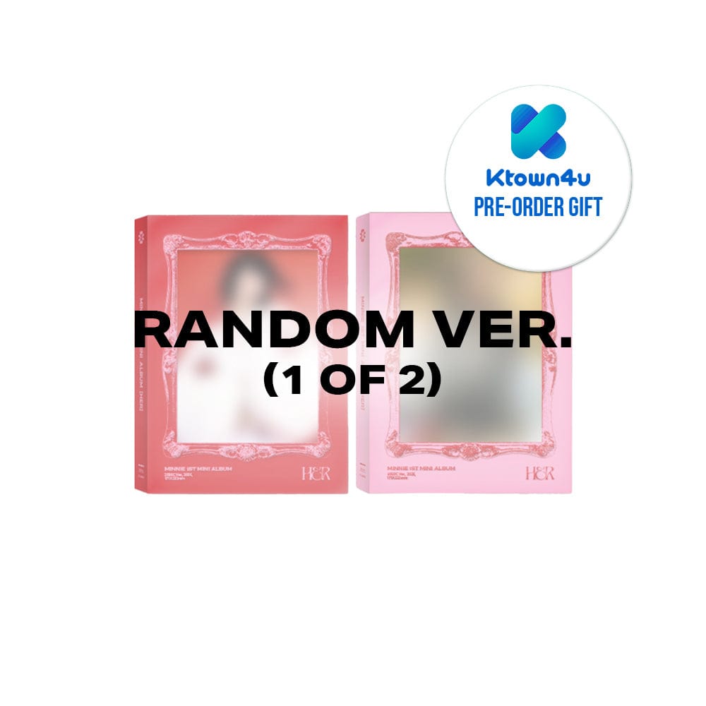 (G)I-DLE ALBUM 1Random + KT4 POB 【特典選択】MINNIE ミンニ - 1st ミニアルバム HER