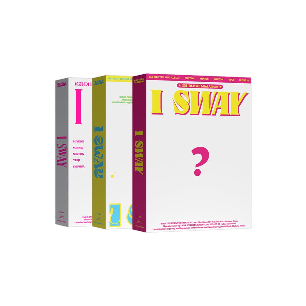 (G)I-DLE ALBUM (G)I-DLE - 7th ミニアルバム I SWAY