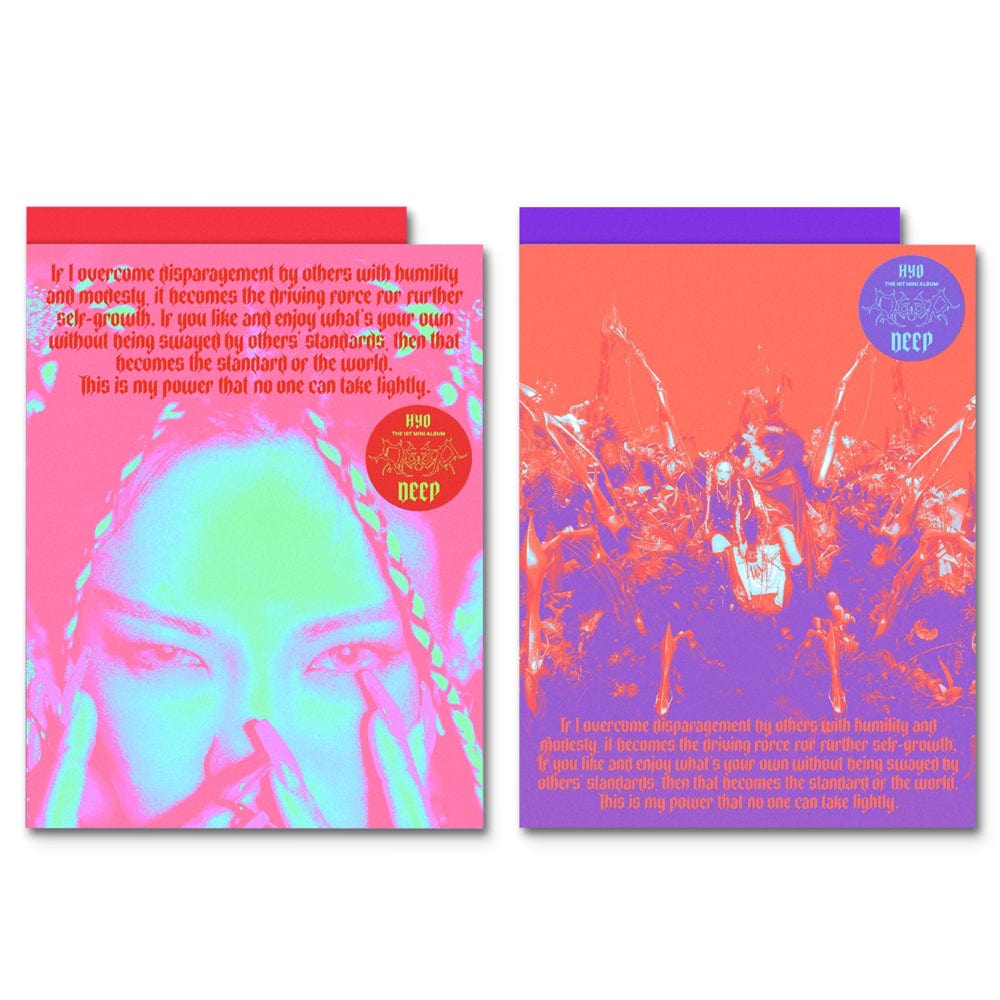 GIRLS' GENERATION ALBUM HYO (SNSD) - DEEP 1st Mini Album