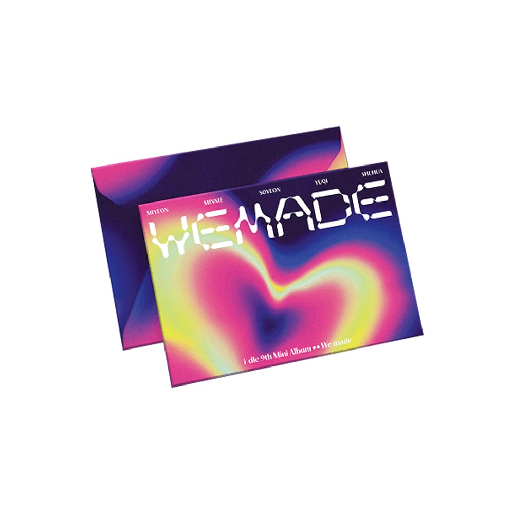 i-dle - 9th ミニアルバム [WE MADE] (POCAALBUM VER.)