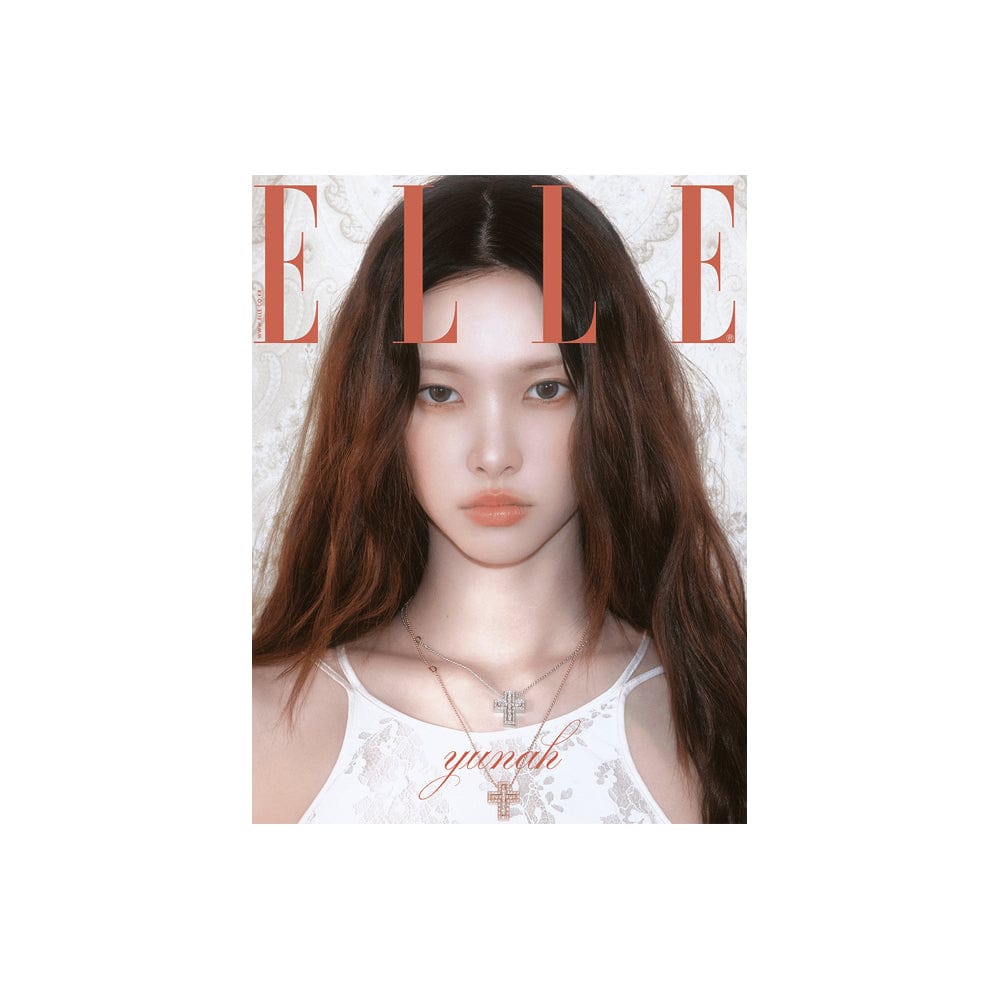ILLIT MD / GOODS E(ユナ) 【和訳付き】 ILLIT - 雑誌 ELLE (2025年9月号)