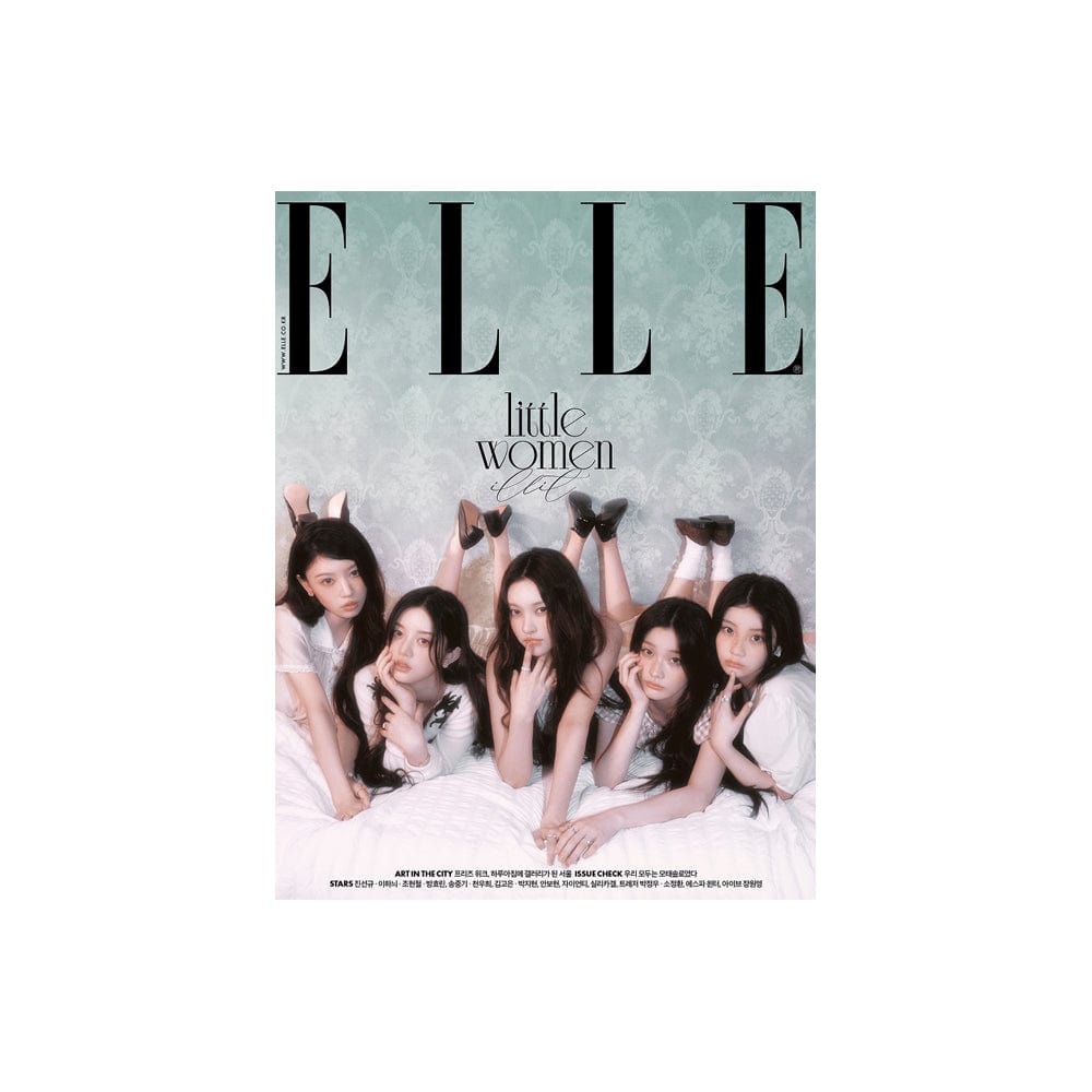 ILLIT MD / GOODS G(グループ ELLE文字 ブラック) 【和訳付き】 ILLIT - 雑誌 ELLE (2025年9月号)