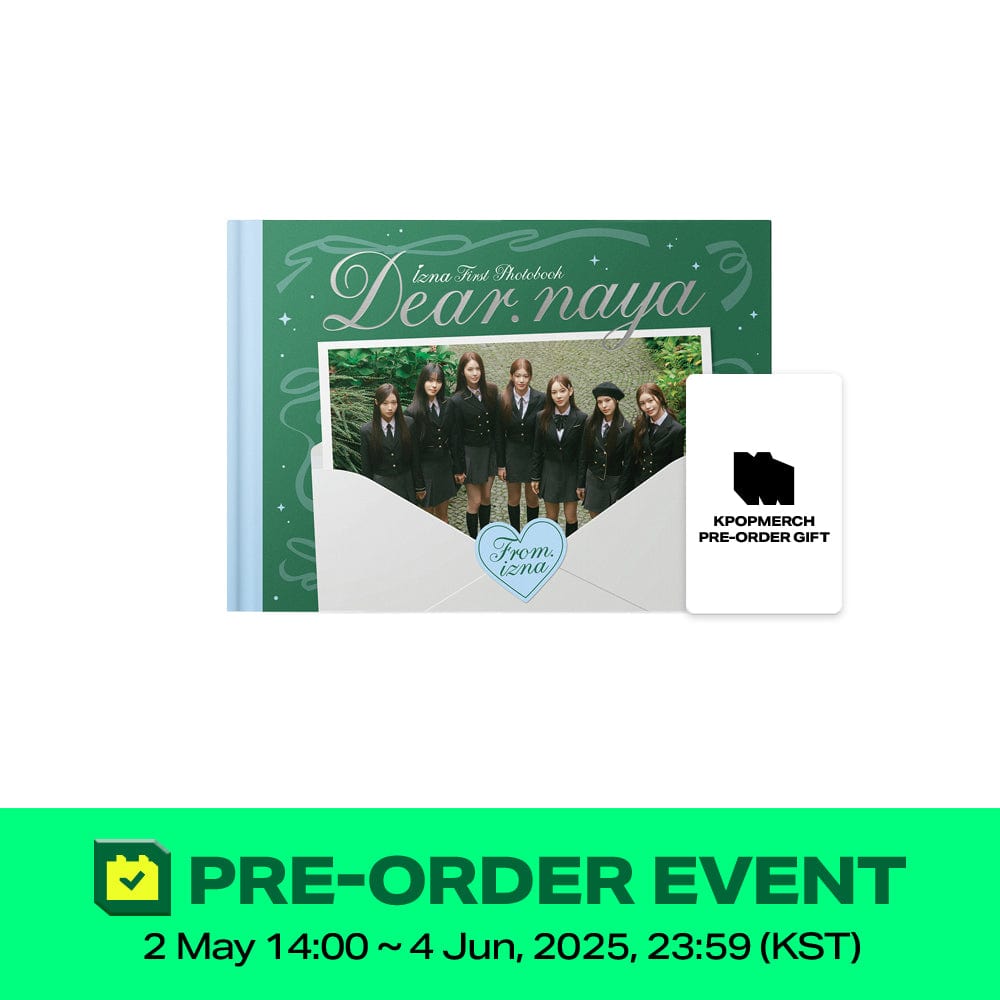 特典付き) IZNA - 2025 PHOTOBOOK 'Dear. naya, From. izna'