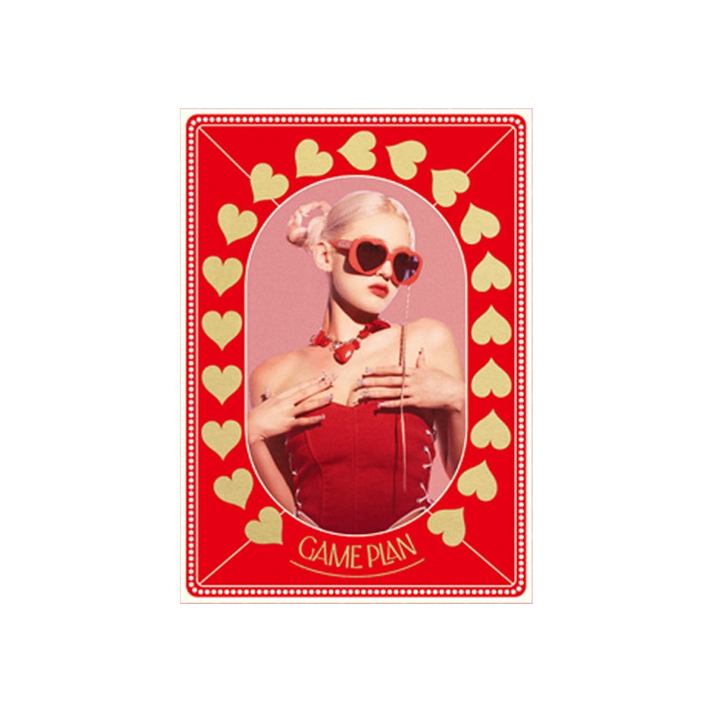 JEON SOMI ALBUM JEON SOMI - GAME PLAN EP Album Red Ver. (Photobook Ver.)