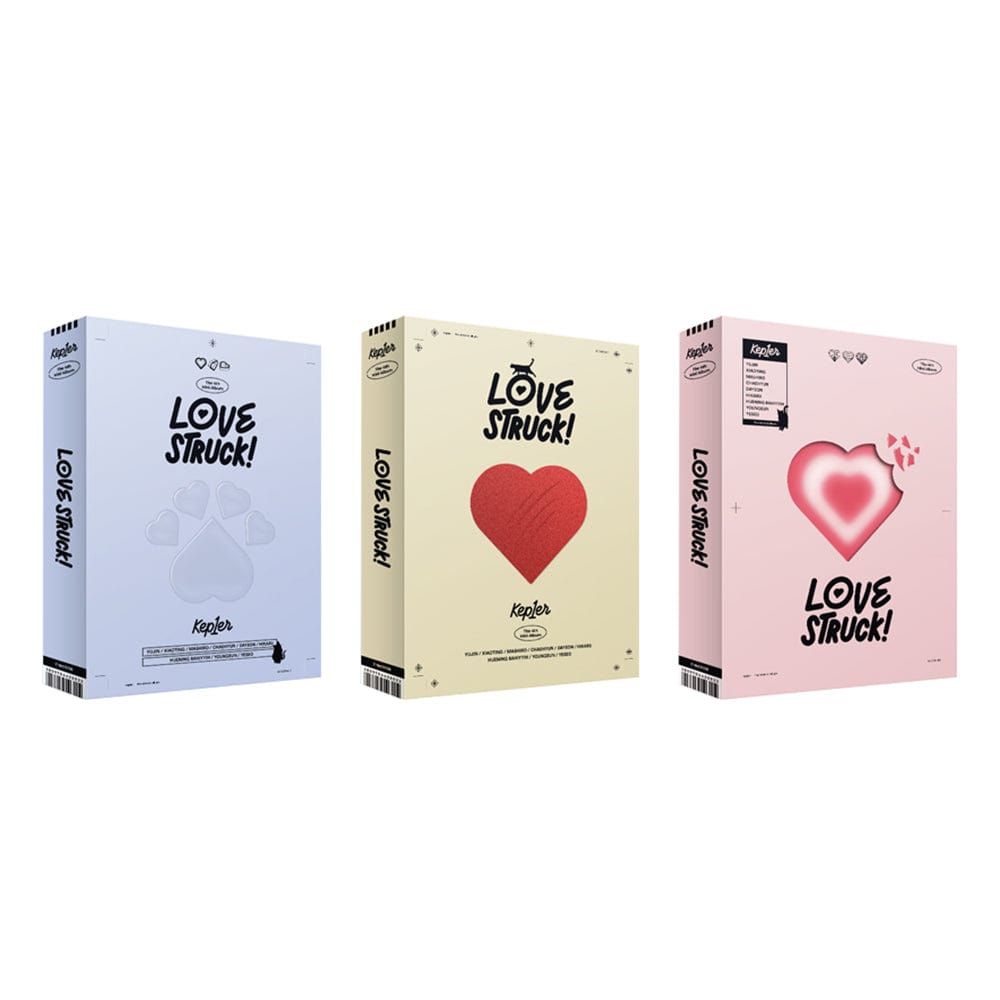 Kep1er ALBUM Kep1er - LOVESTRUCK! 4th Mini Album