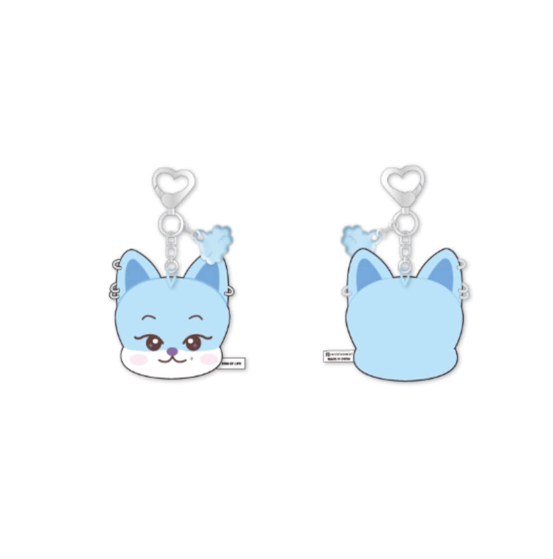 KISS OF LIFE ALBUM HANEUL(FoxSky) KISS OF LIFE - 03 Face Doll Keyring / THE 2ND ANNIVERSARY OFFICIAL MD