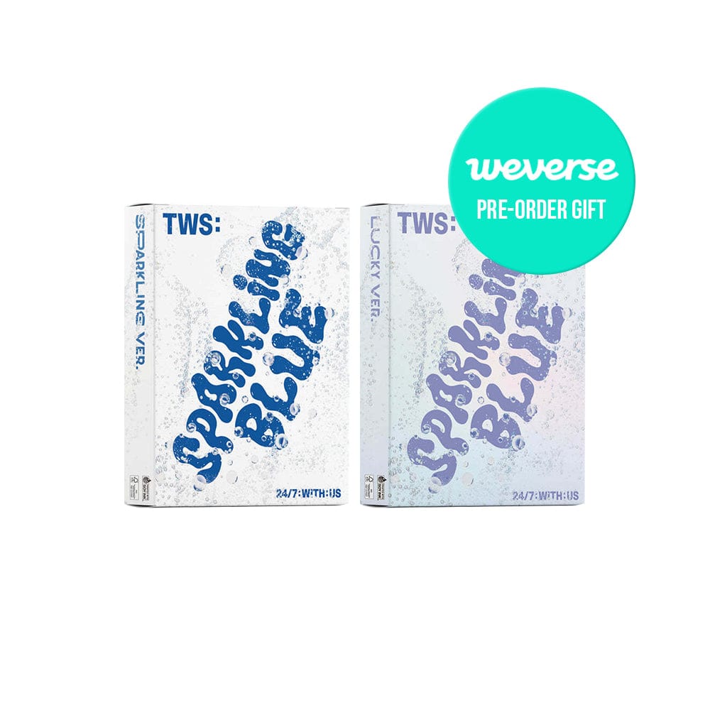 KPOPMERCH JP SET Weverse POB TWS - 1st ミニアルバム 'Sparkling Blue'