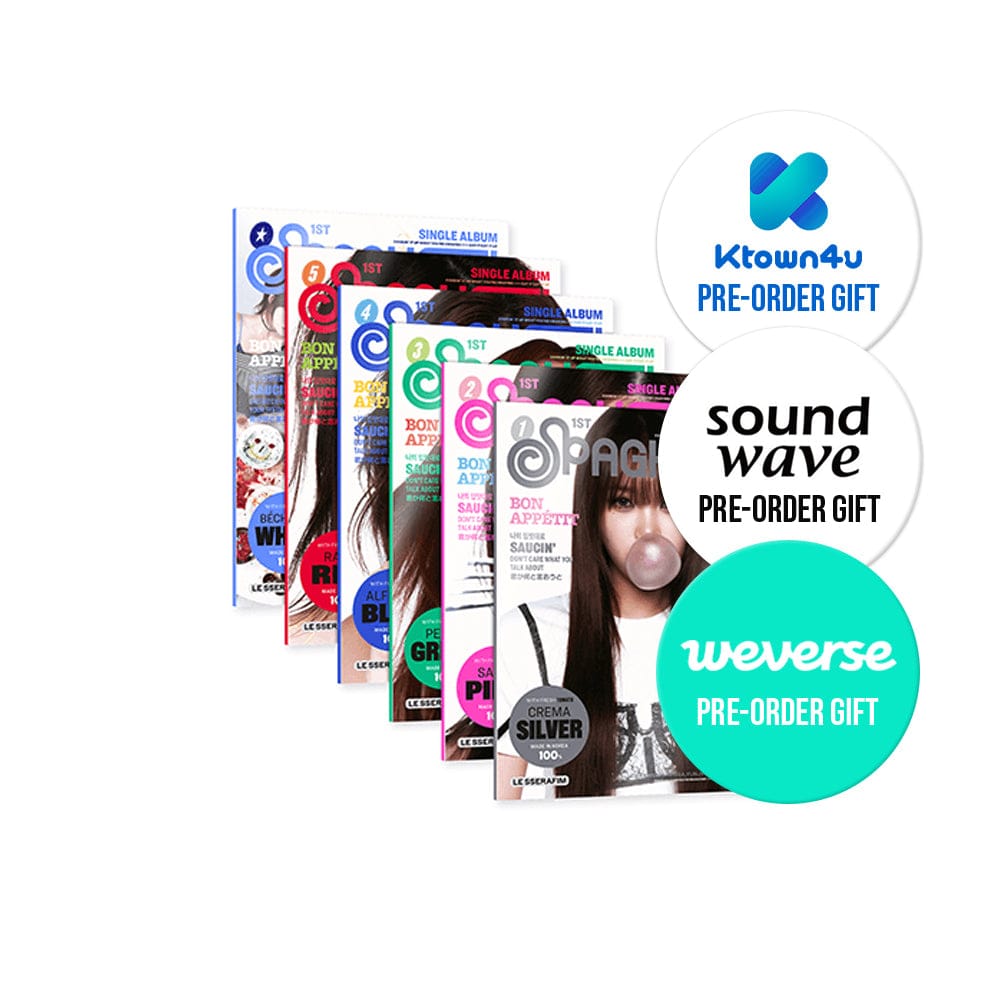 メンバー選択可) LE SSERAFIM - 1st シングルアルバム SPAGHETTI