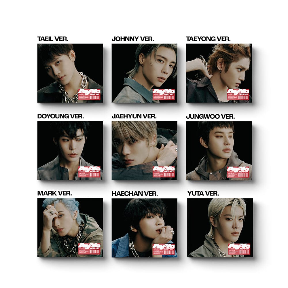 NCT 127 ALBUM Set (All 9 Versions) NCT 127 - Ay-Yo The 4th Album Repackage (Digipack Ver.)