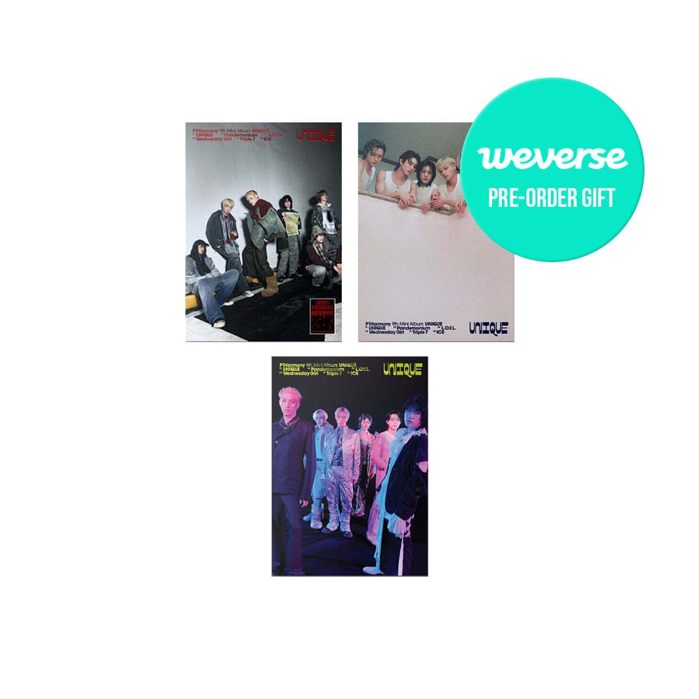 P1Harmony - 9th ミニアルバム UNIQUE (Photobook Ver.)