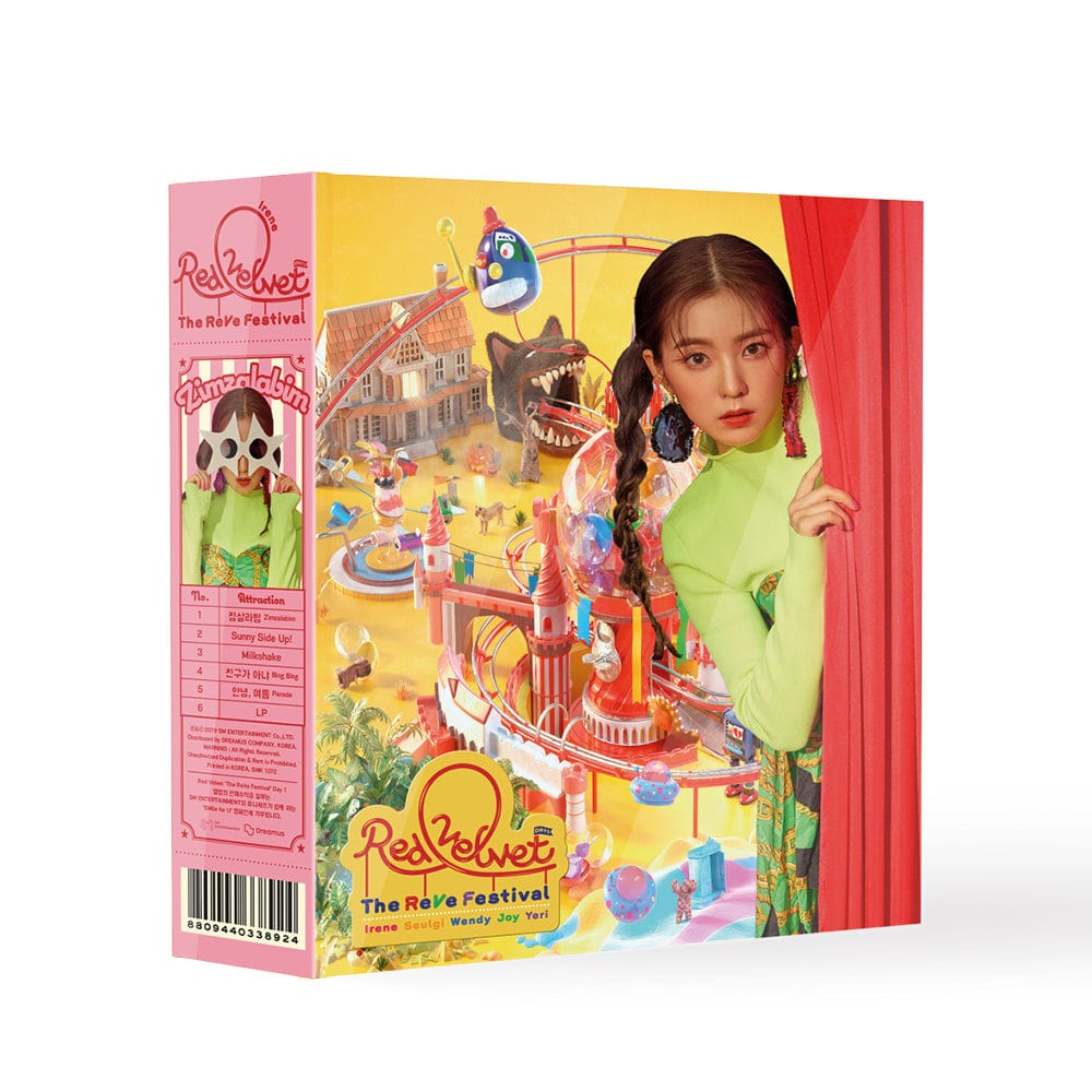 RedVelvet アイリーン　 トレカ11 The Reve Festival Irene photocard The ReVe Festival Finale fan made card red