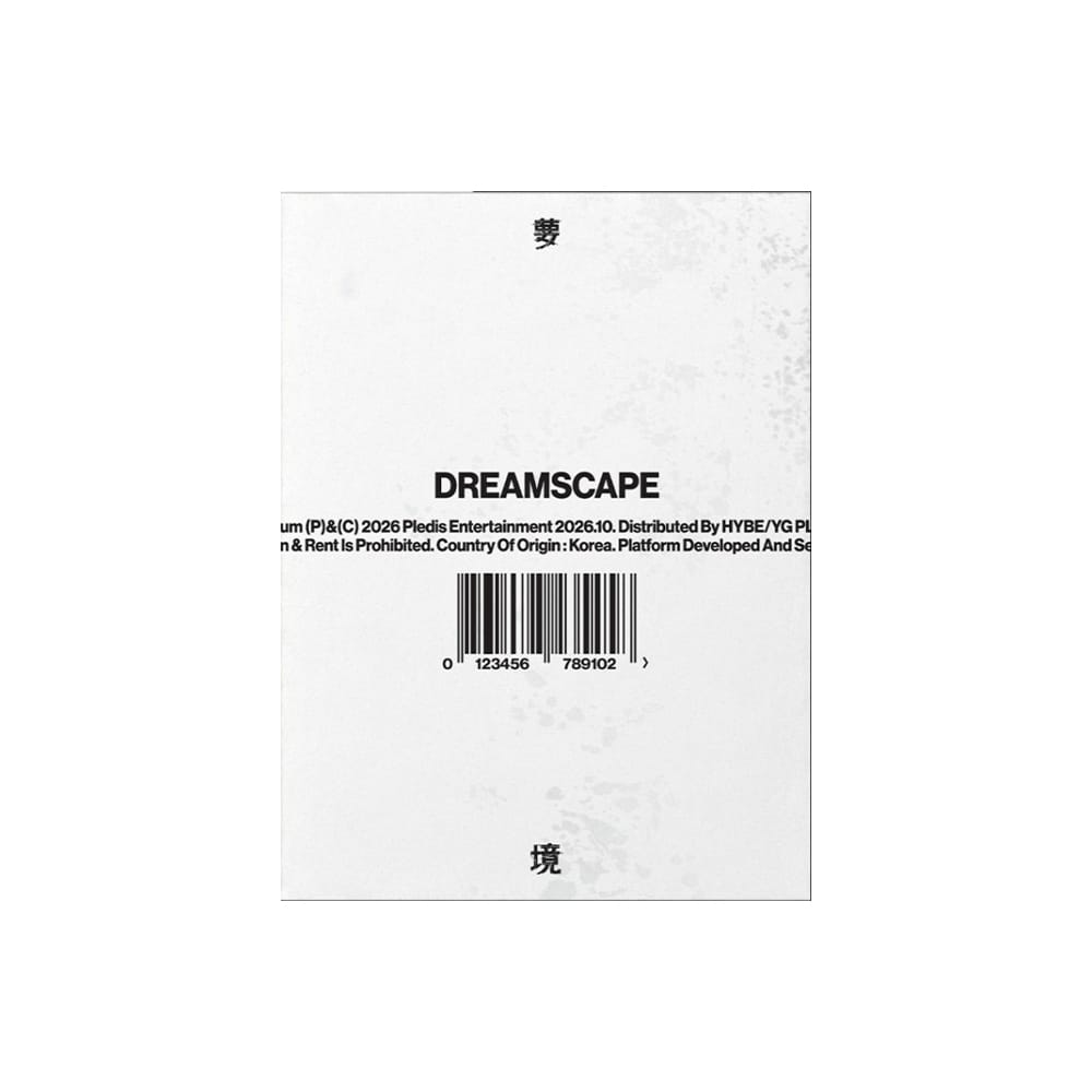 SEVENTEEN ALBUM SEVENTEEN JxJ - 1st ミニアルバム DREAMSCAPE ( Weverse Albums ver. )