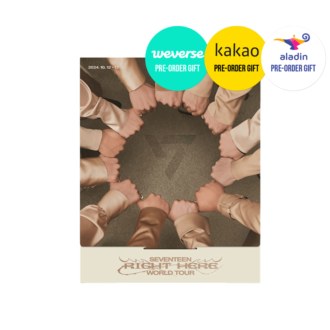 Seventeen DVD / BLU-RAY (Weverse,KAKAO,Aladin)SEVENTEEN - WORLD TOUR RIGHT HERE DC