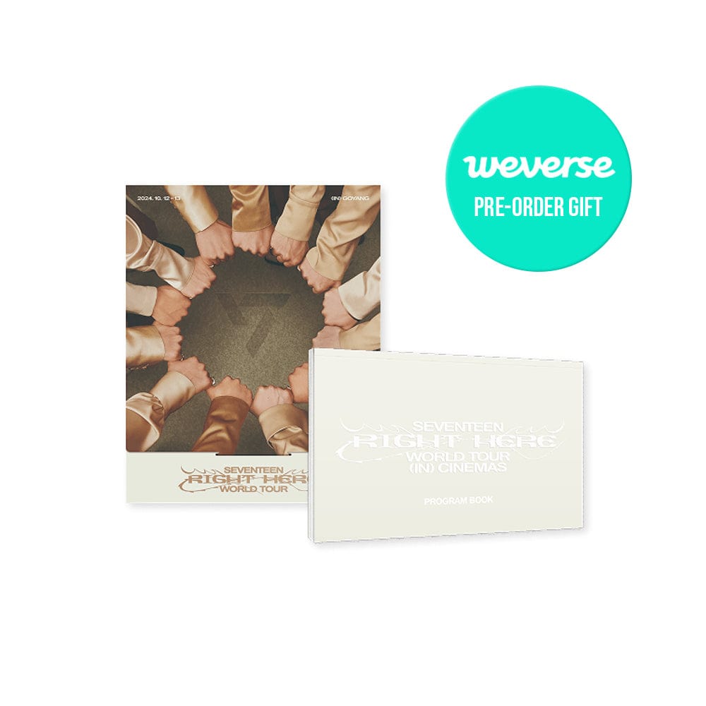 Seventeen DVD / BLU-RAY (Weverse特典)SEVENTEEN - WORLD TOUR RIGHT HERE DC + PROGRAM BOOK SET