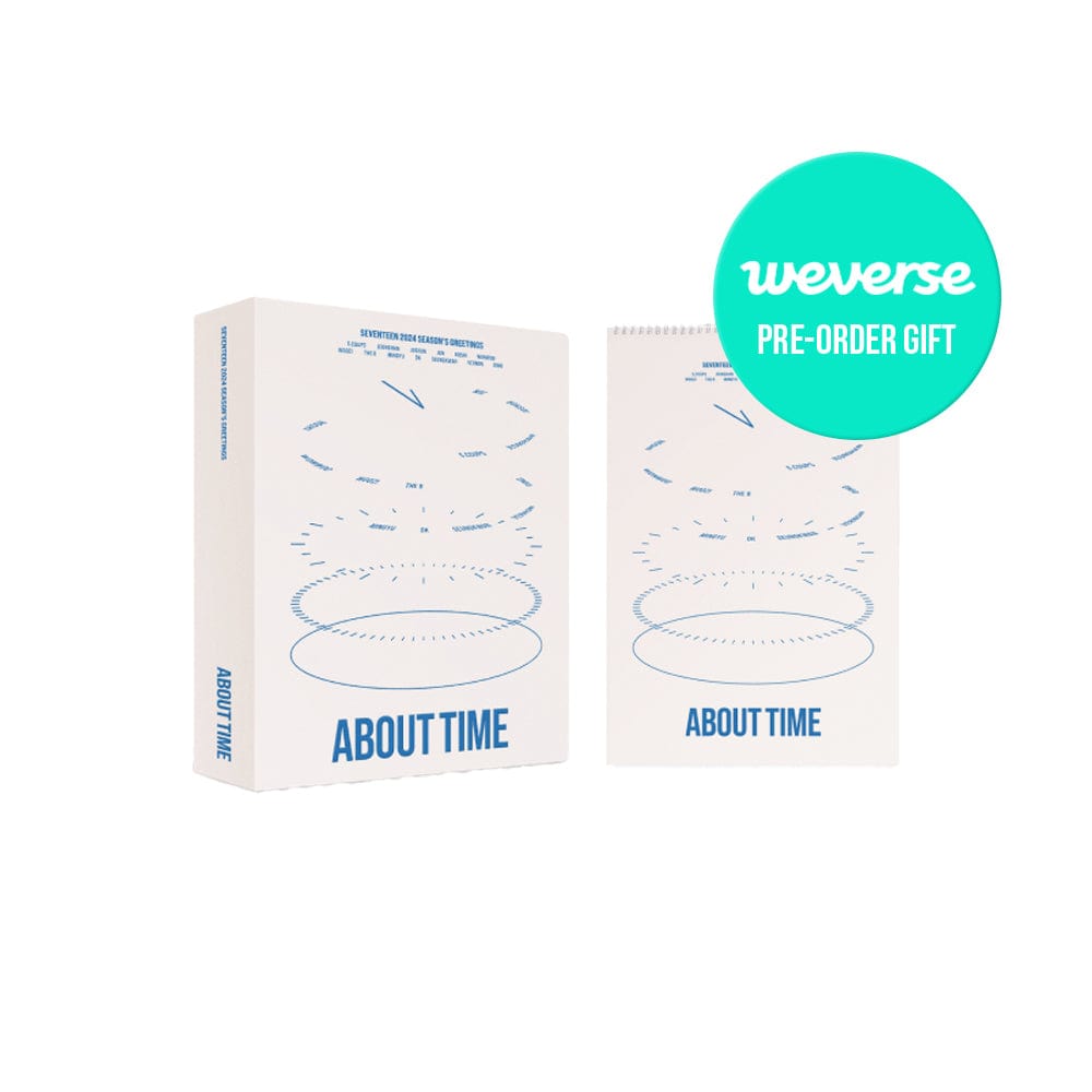 SEVENTEEN MD / GOODS Season Greeting + Wall Calendar Weverse POB SEVENTEEN - 2024 シーズングリーティング Season's Greetings ABOUT TIME