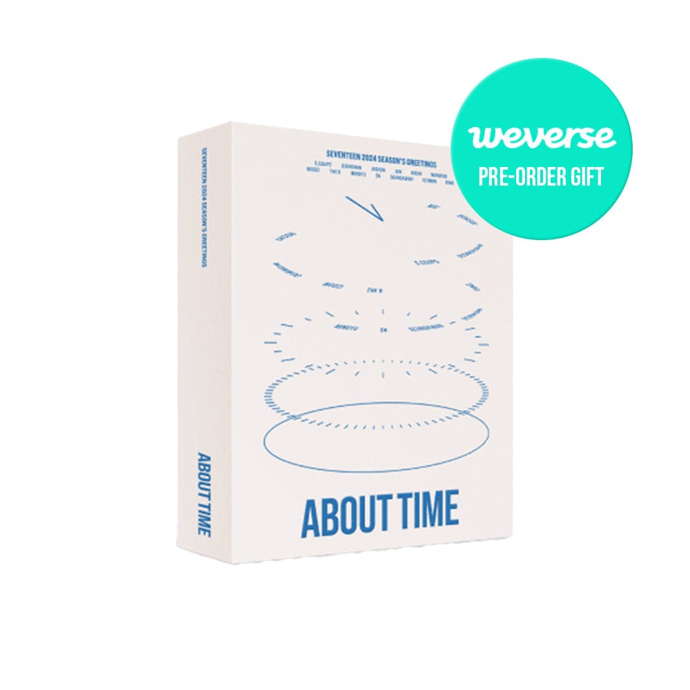 SEVENTEEN MD / GOODS Season Greeting Weverse POB SEVENTEEN - 2024 シーズングリーティング Season's Greetings ABOUT TIME