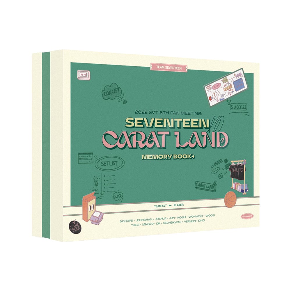 SEVENTEEN MD / GOODS SEVENTEEN - 2022 SEVENTEEN in CARAT LAND MEMORY BOOK + DIGITAL CODE
