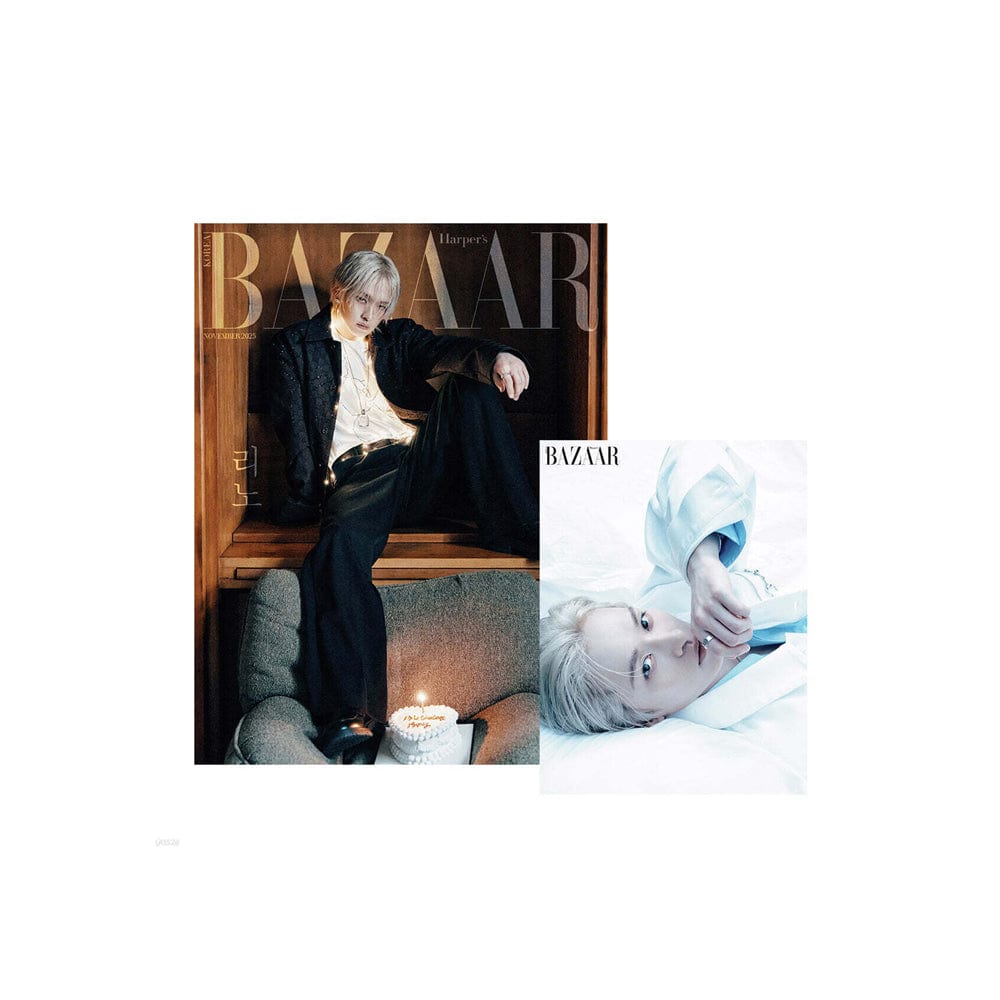 Stray Kids Magazine C ver. Stray Kids Lee Know - 雑誌 HARPERS BAZAAR (2025年 11月号)