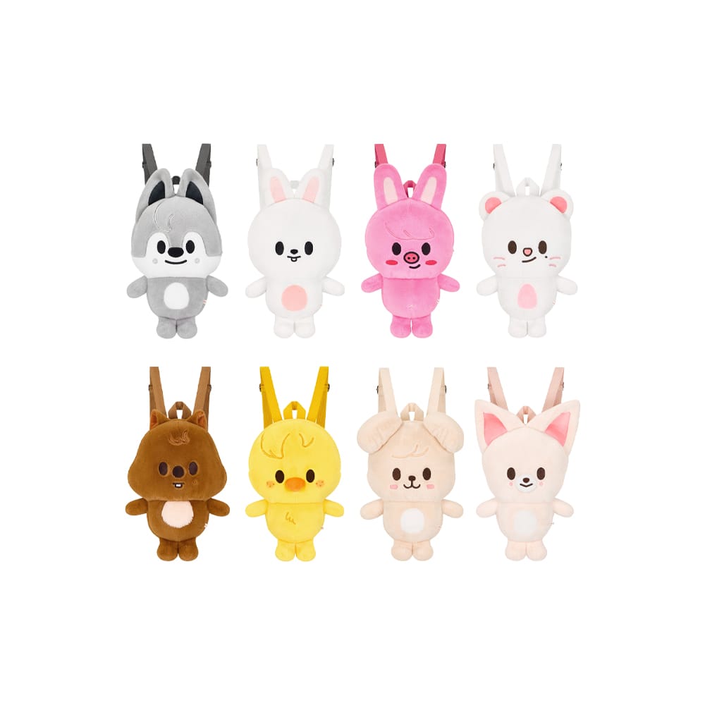 Stray Kids 6TH FANMEETING [STAY in Our Little House] SKZOO PLUSH BACKP