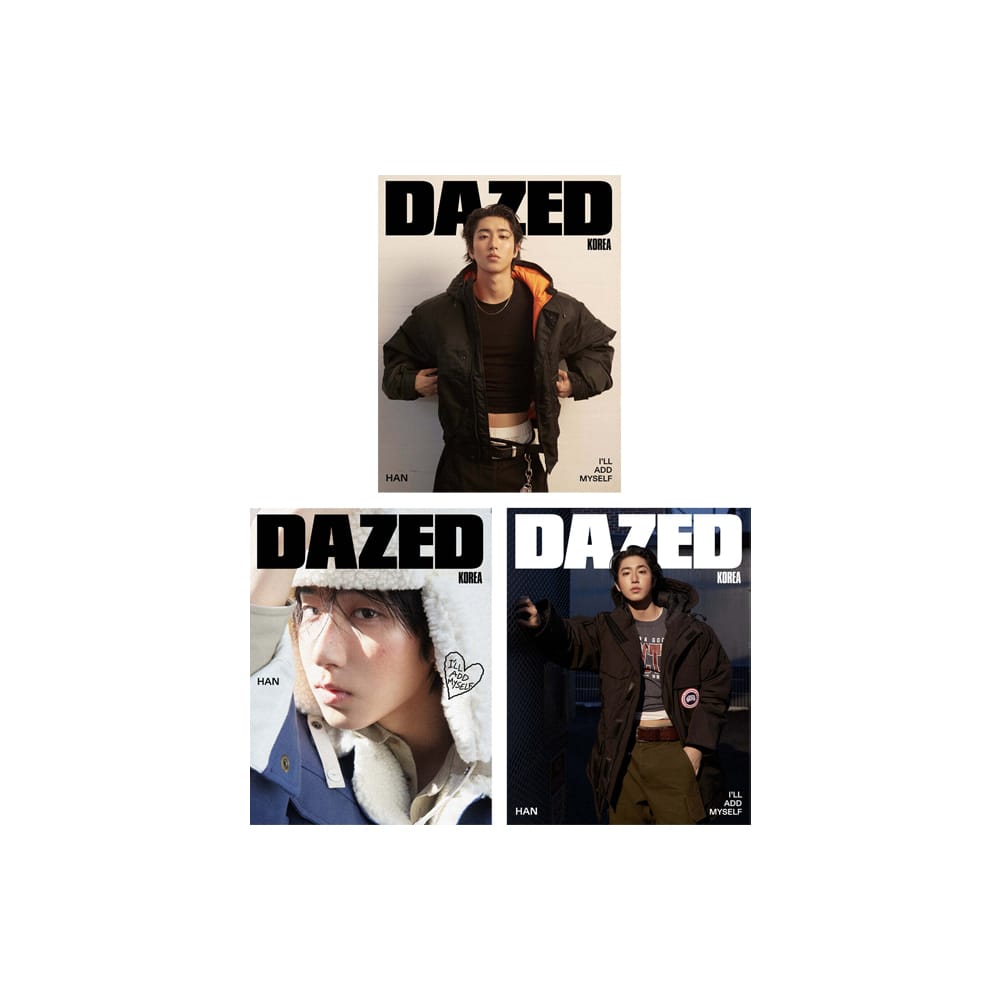 StrayKids Magazine StrayKids ハン - 雑誌 DAZED (2026 冬号) 和訳付き