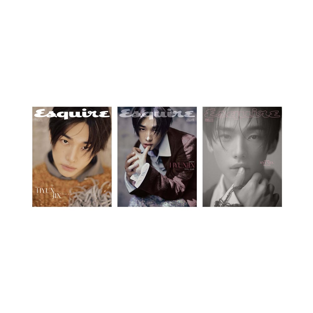 StrayKids Magazine StrayKids ヒョンジン - 雑誌 Esquire (2026年 11月号) 和訳付き
