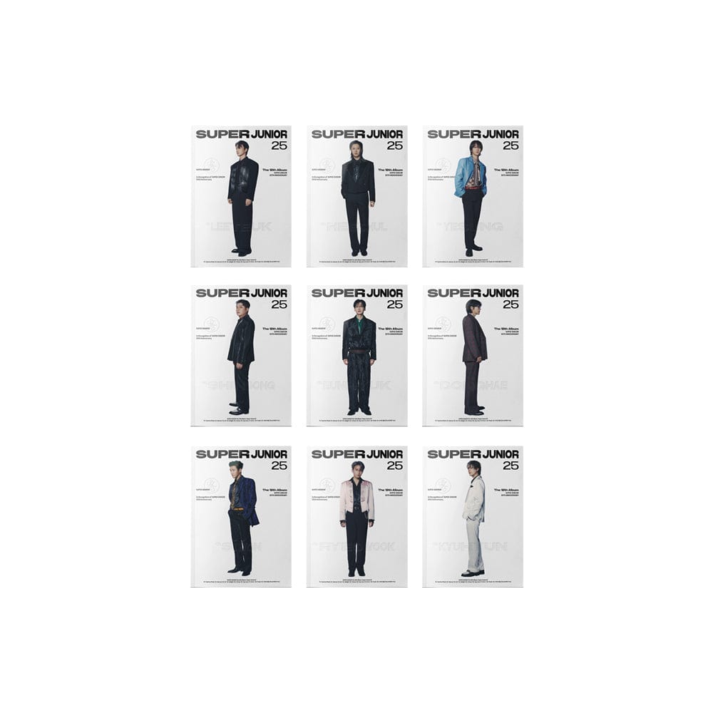 SUPER JUNIOR ALBUM SUPER JUNIOR - 12th Album Super Junior25