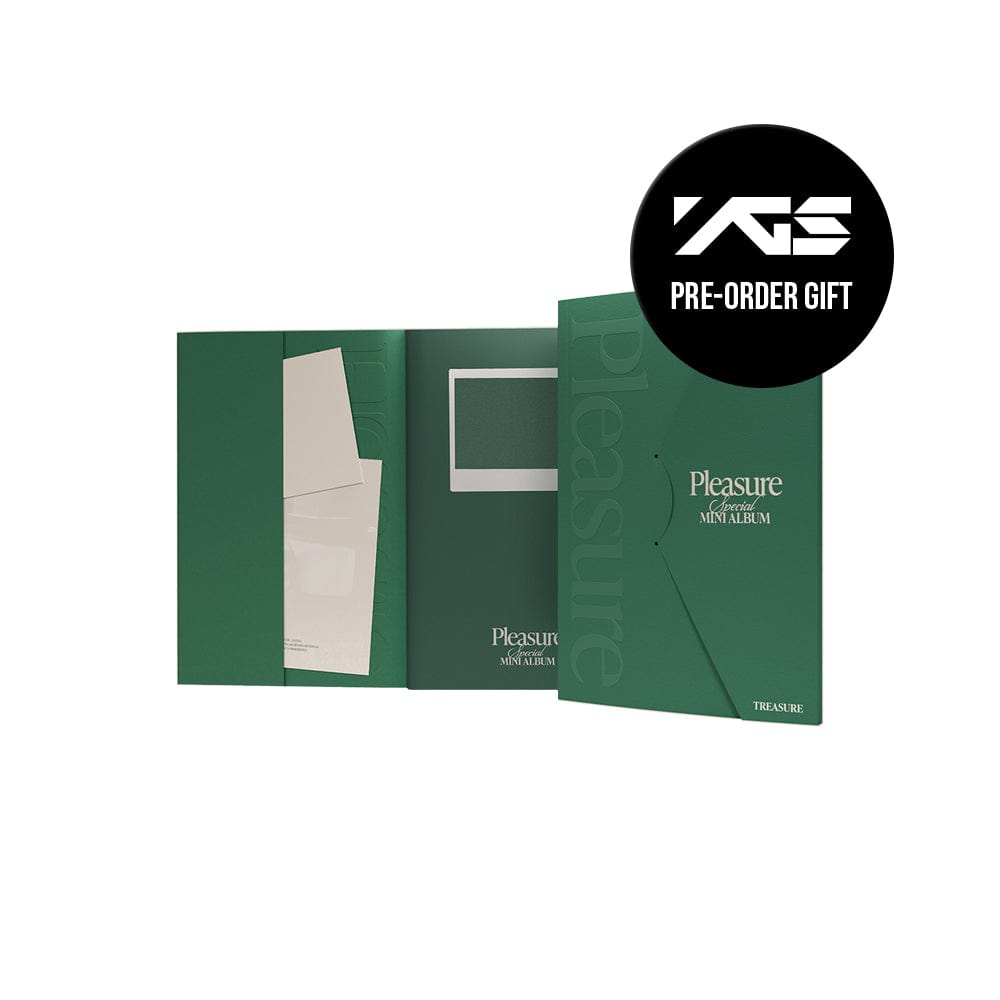 TREASURE ALBUM GREEN + YG 特典付き 特典選択 TREASURE - PLEASURE